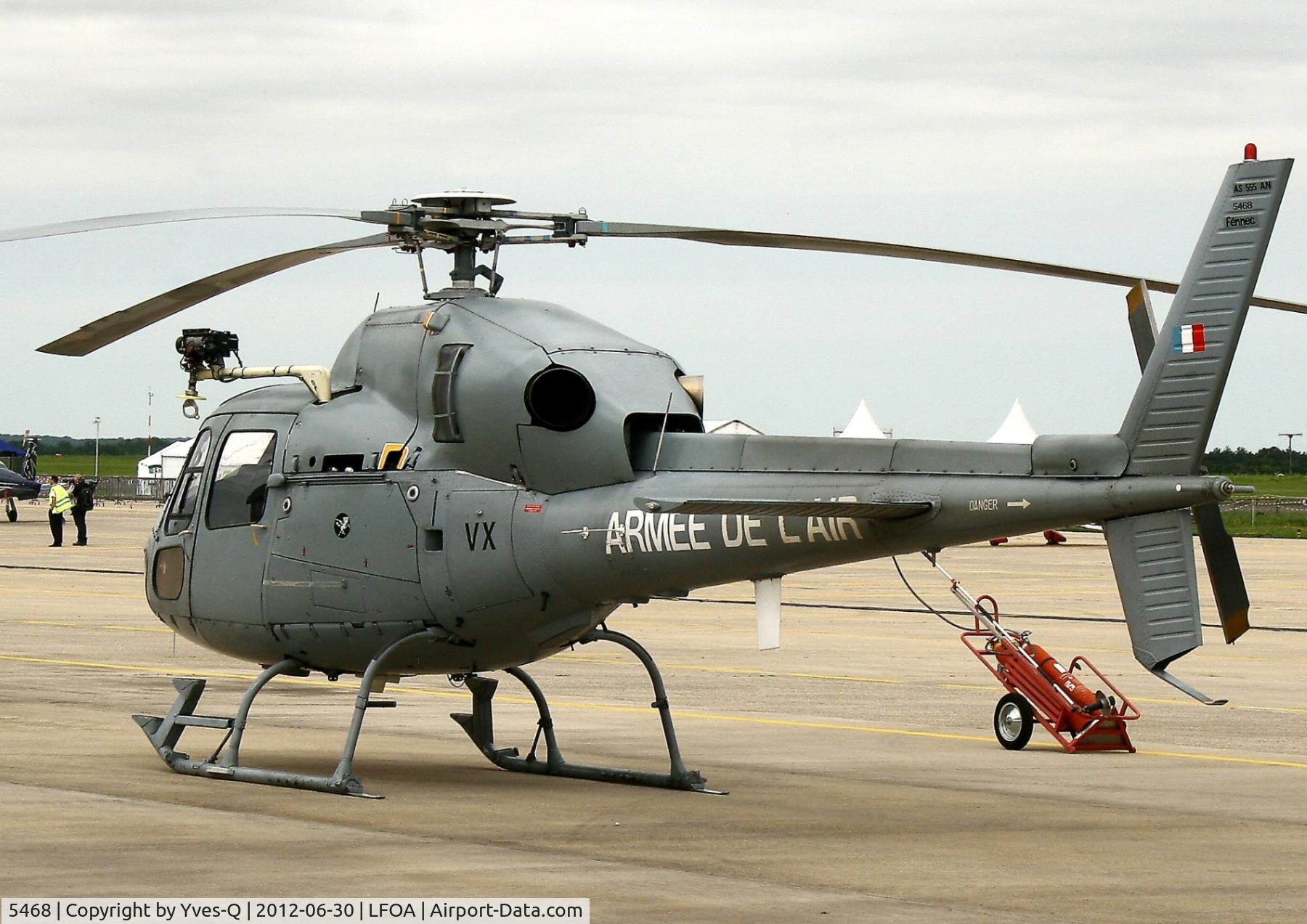 5468, Aérospatiale AS-555AN Fennec C/N 5468, Aerospatiale AS-555AN Fennec (cn 5468 - VX), Avord Air Base 702 (LFOA)