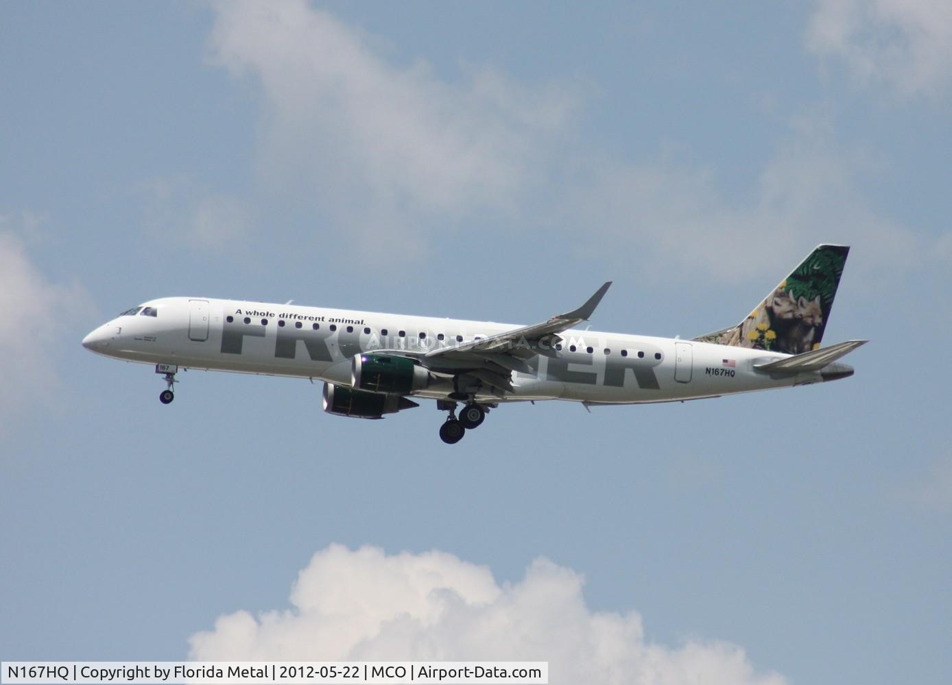 N167HQ, 2008 Embraer 190AR (ERJ-190-100IGW) C/N 19000173, 