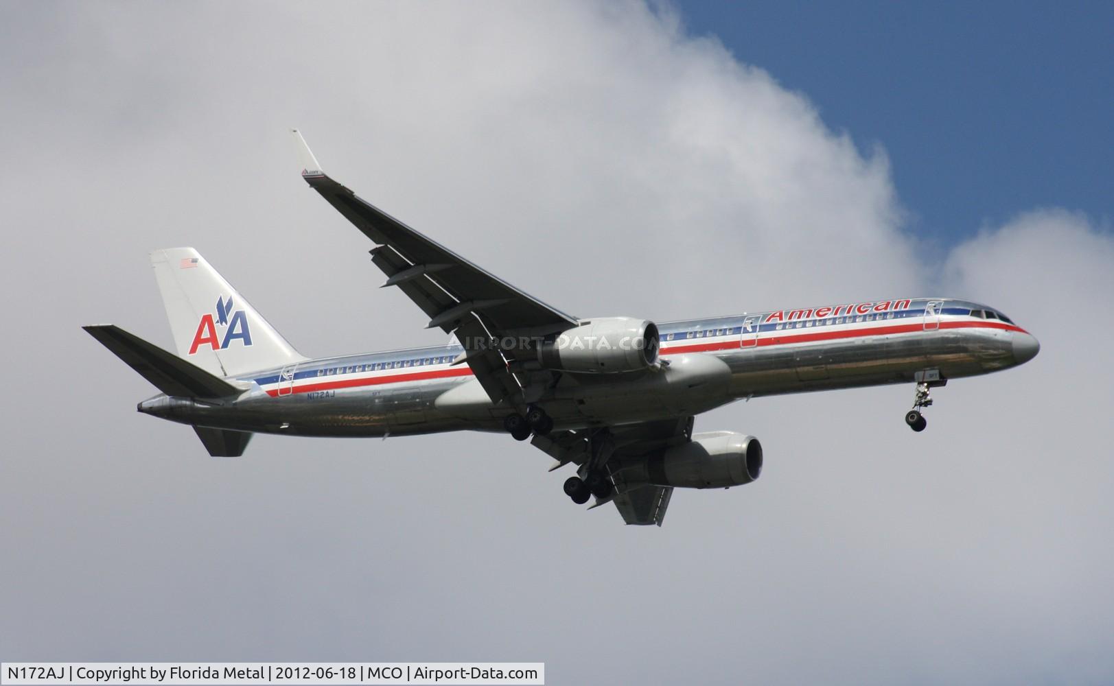N172AJ, 2002 Boeing 757-223 C/N 32400, American 757