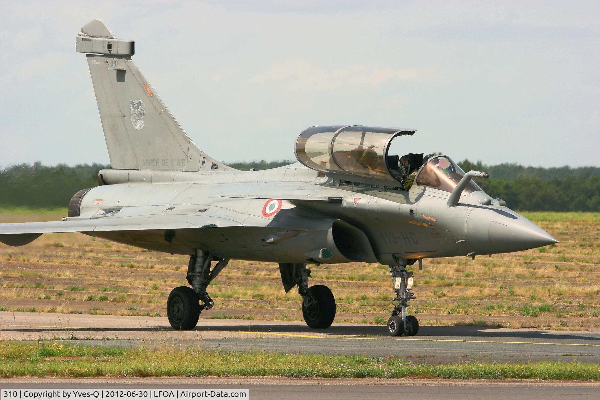 310, Dassault Rafale B C/N 310, French Air Force Dassault Rafale B, Avord Air Base 702 (LFOA)