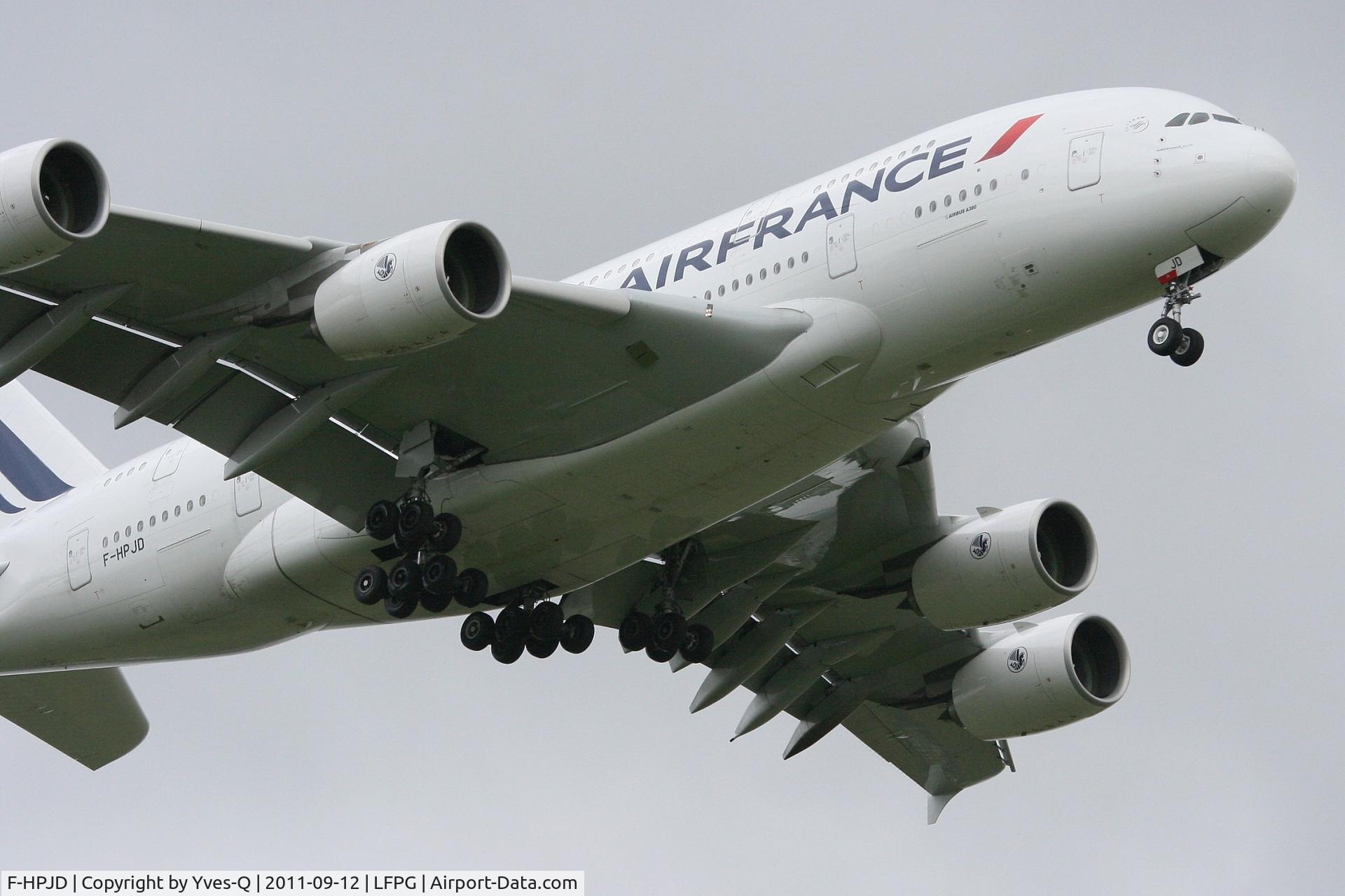 F-HPJD, 2010 Airbus A380-861 C/N 049, Airbus A380-861, Air France, Roissy Charles De Gaulle (LFPG-CDG)