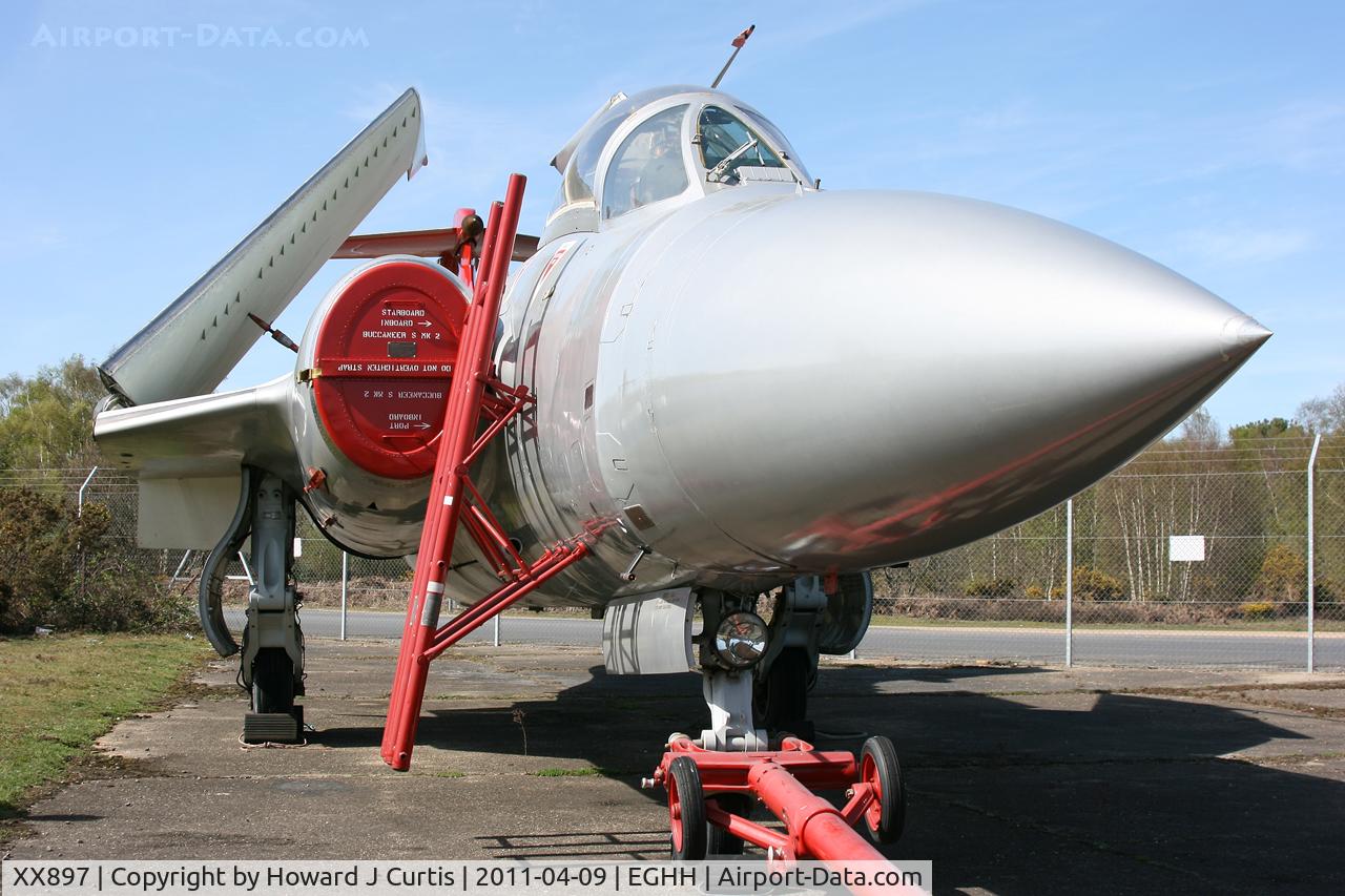 XX897, 1976 Hawker Siddeley Buccaneer S.2B C/N B3-02-75, Preserved here.