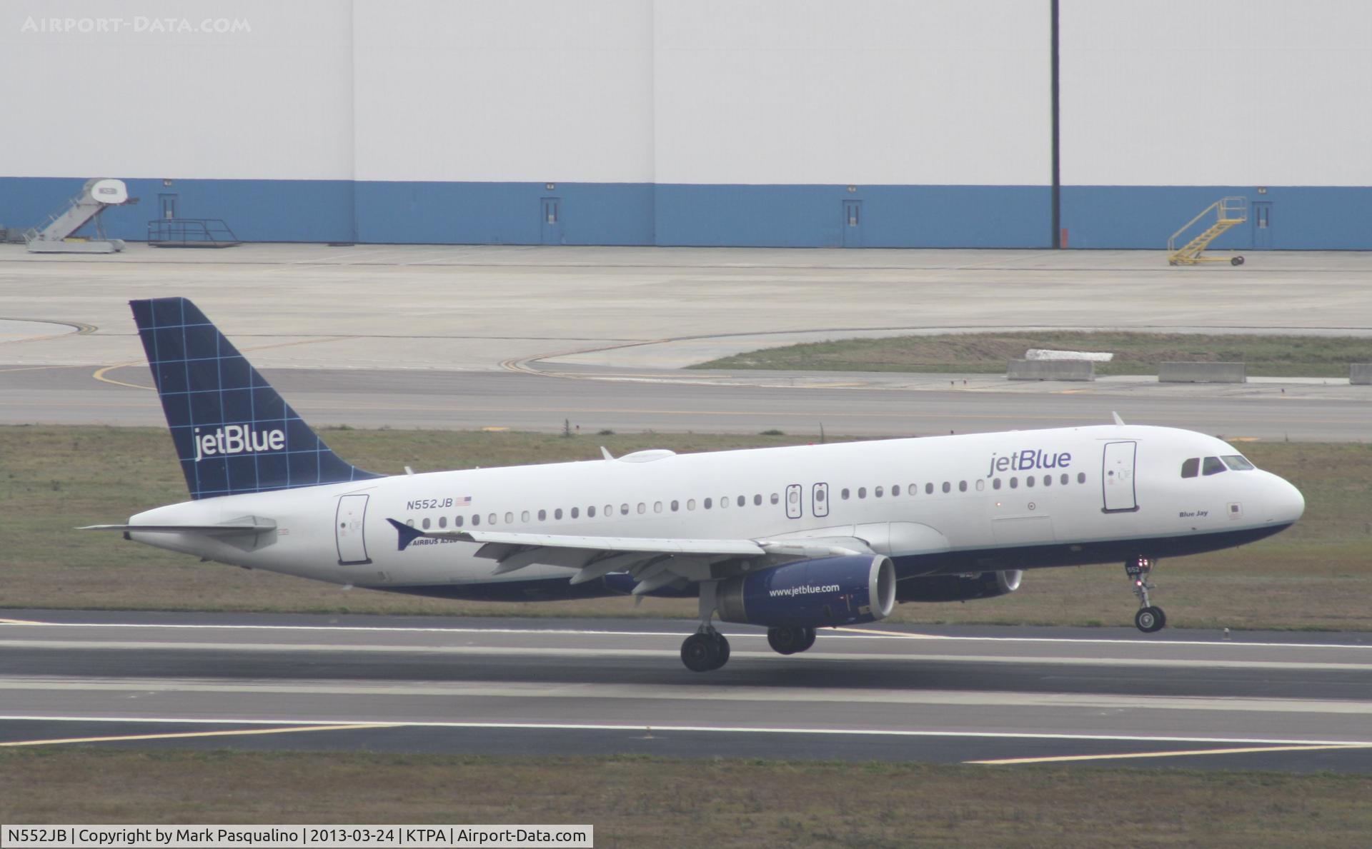 N552JB, 2002 Airbus A320-232 C/N 1861, Airbus A320