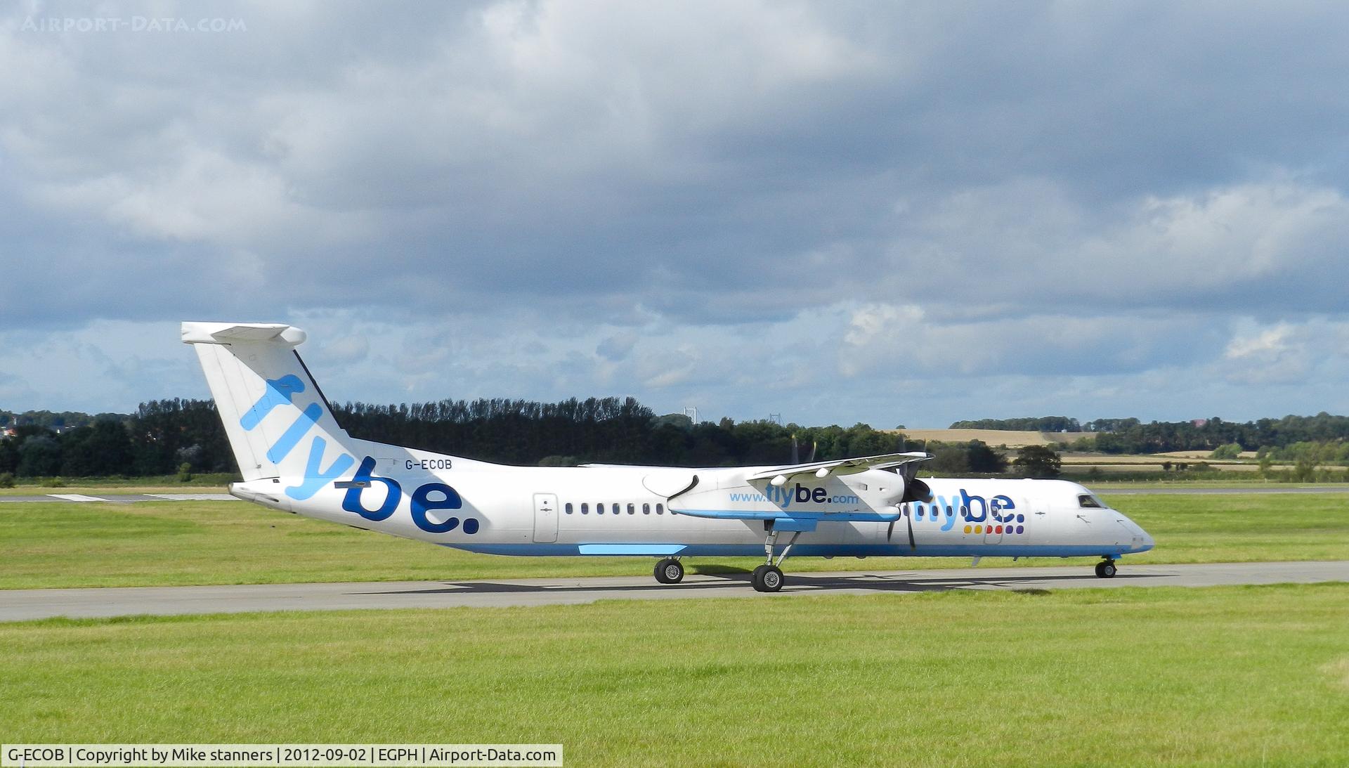 G-ECOB, 2007 De Havilland Canada DHC-8-402Q Dash 8 C/N 4185, Flybe Dash8-Q402