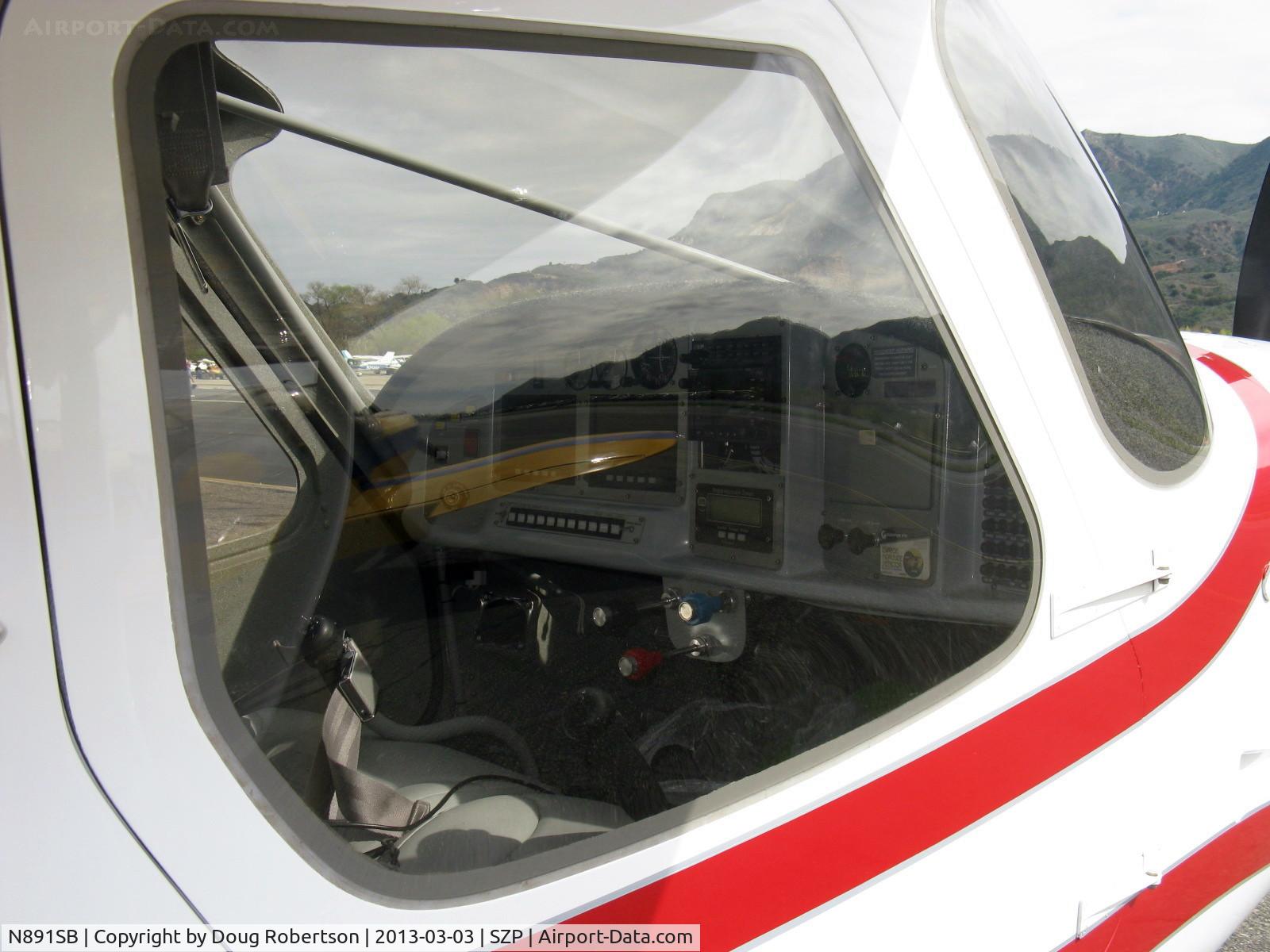 N891SB, 2006 Stoddard-Hamilton GlaStar C/N 5507, 2006 Tillinghast Glasair GlaStar, panel