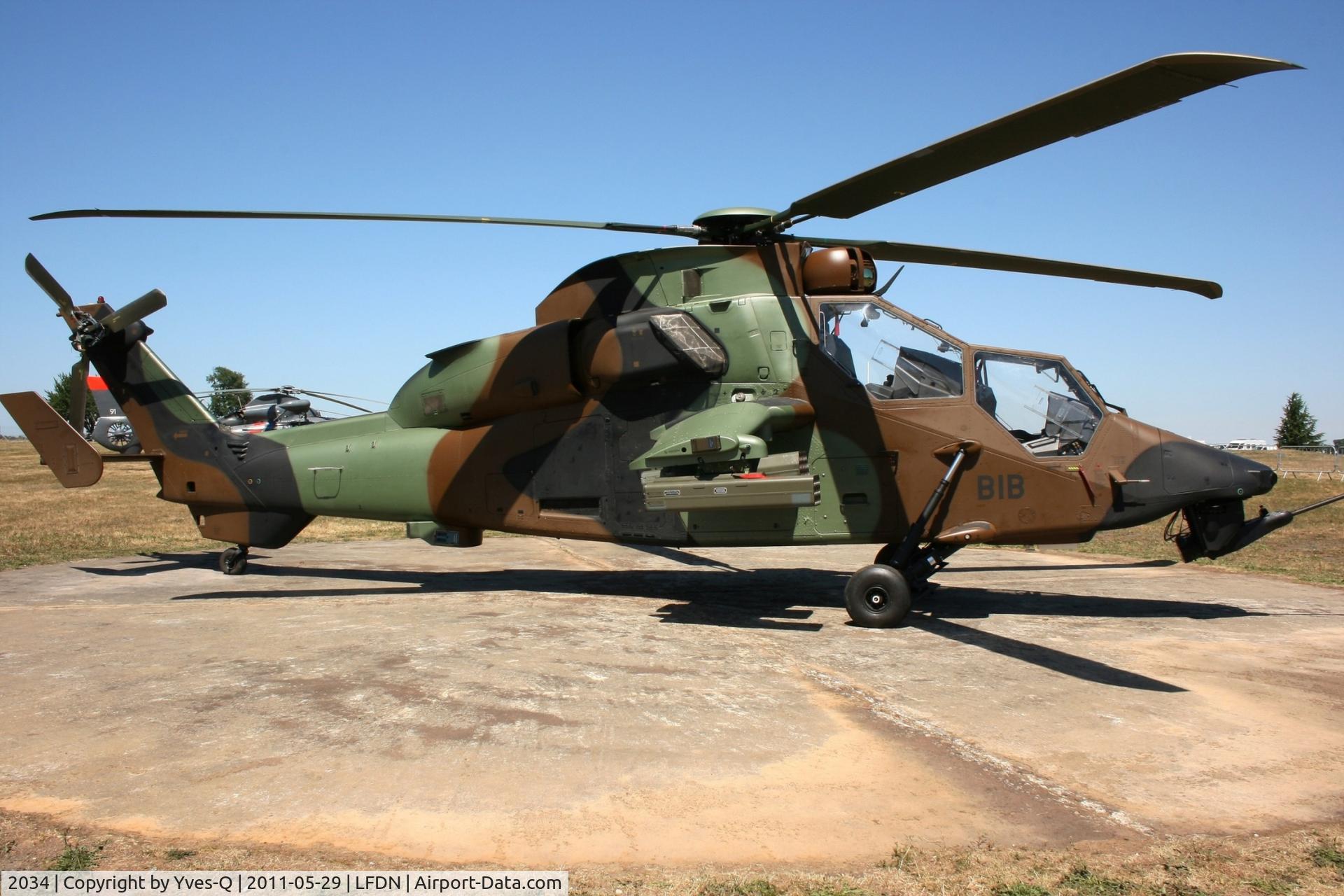 2034, 2010 Eurocopter EC-665 Tigre HAP C/N 2034, French Army Eurocopter EC-665 HAP Tigre, Rochefort-St Agnant AB 721(LFDN-RCO)