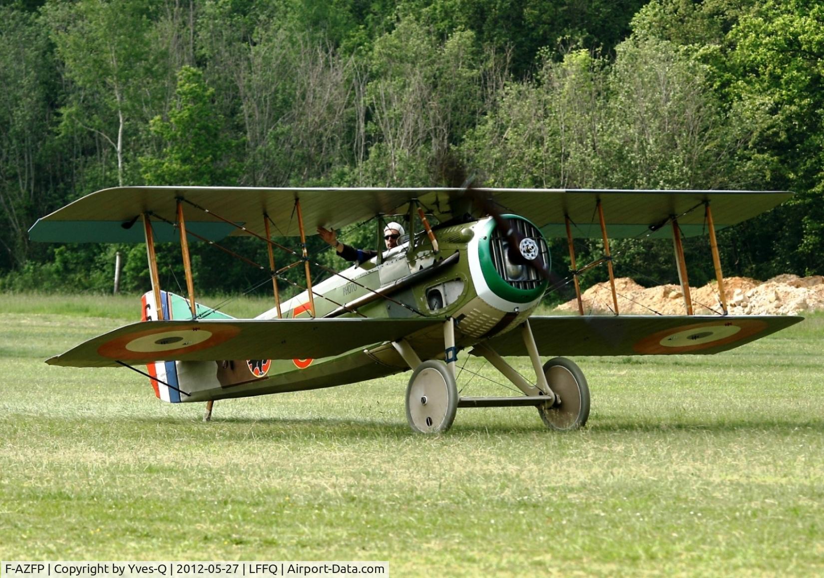 F-AZFP, SPAD S-XIII C1 C/N 4377, Spad XIII C1, Memorial Flight Association, La Ferté-Alais Airfield (LFFQ) Air Show 2012