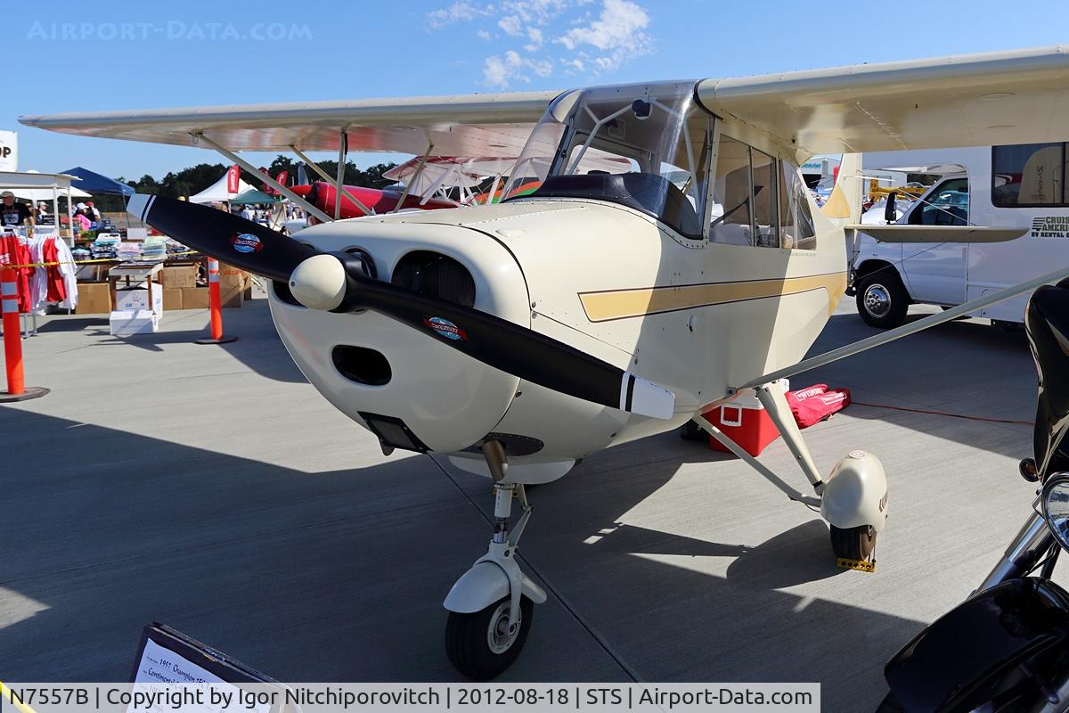 N7557B, 1957 Champion 7FC C/N 7FC-59, Santa Rosa 2012 Air Show