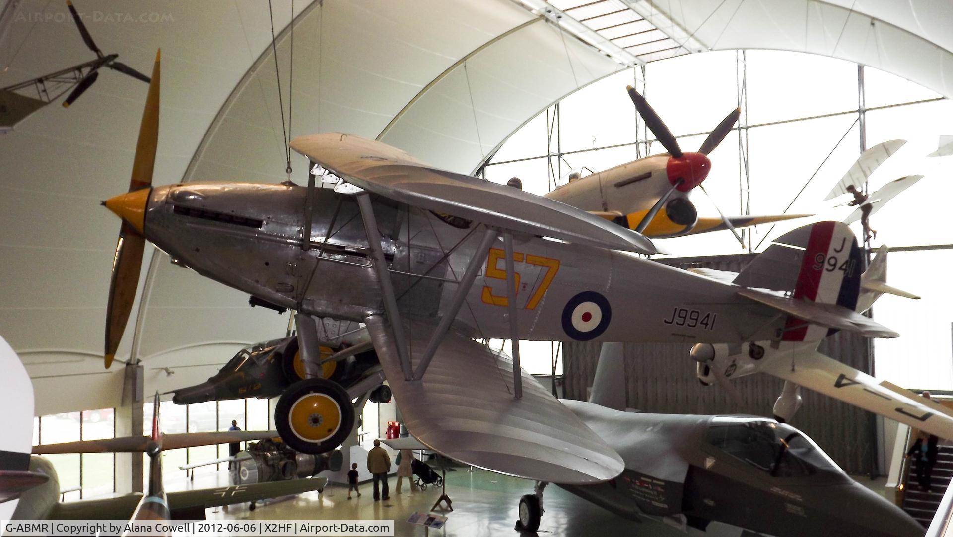G-ABMR, 1931 Hawker Hart C/N HH1, J9941/G-ABMR Hawker Hart II at RAF Museum Hendon.
