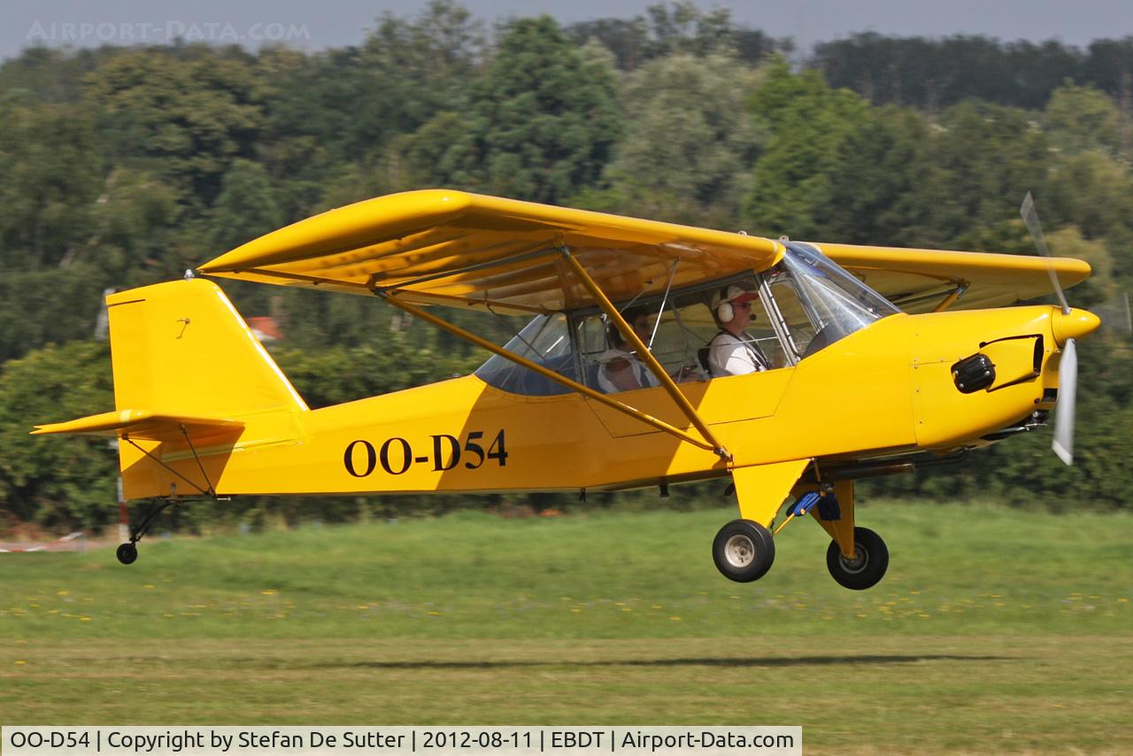 OO-D54, 2000 Ultracraft Calypso 2A C/N 001, Schaffen Fly In 2012.