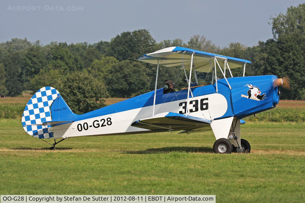 OO-G28, 2009 Platzer Kiebitz C/N 336, Schaffen Fly In 2012.