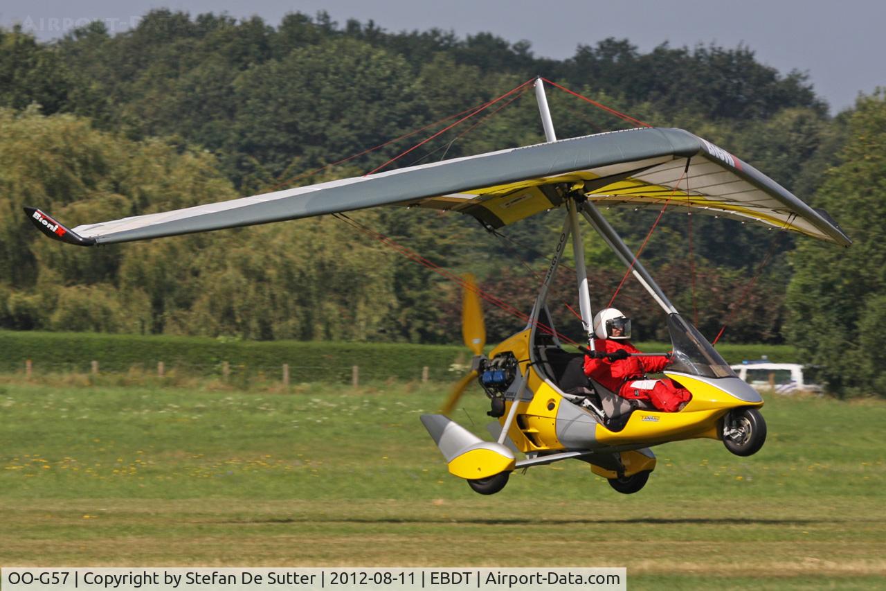 OO-G57, 2010 Air Creation Tanarg C/N T10022, Schaffen Fly In 2012.