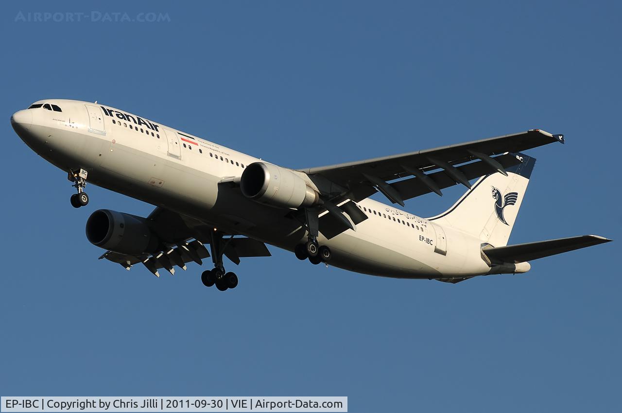 EP-IBC, 1992 Airbus A300B4-605R C/N 632, Iran Air