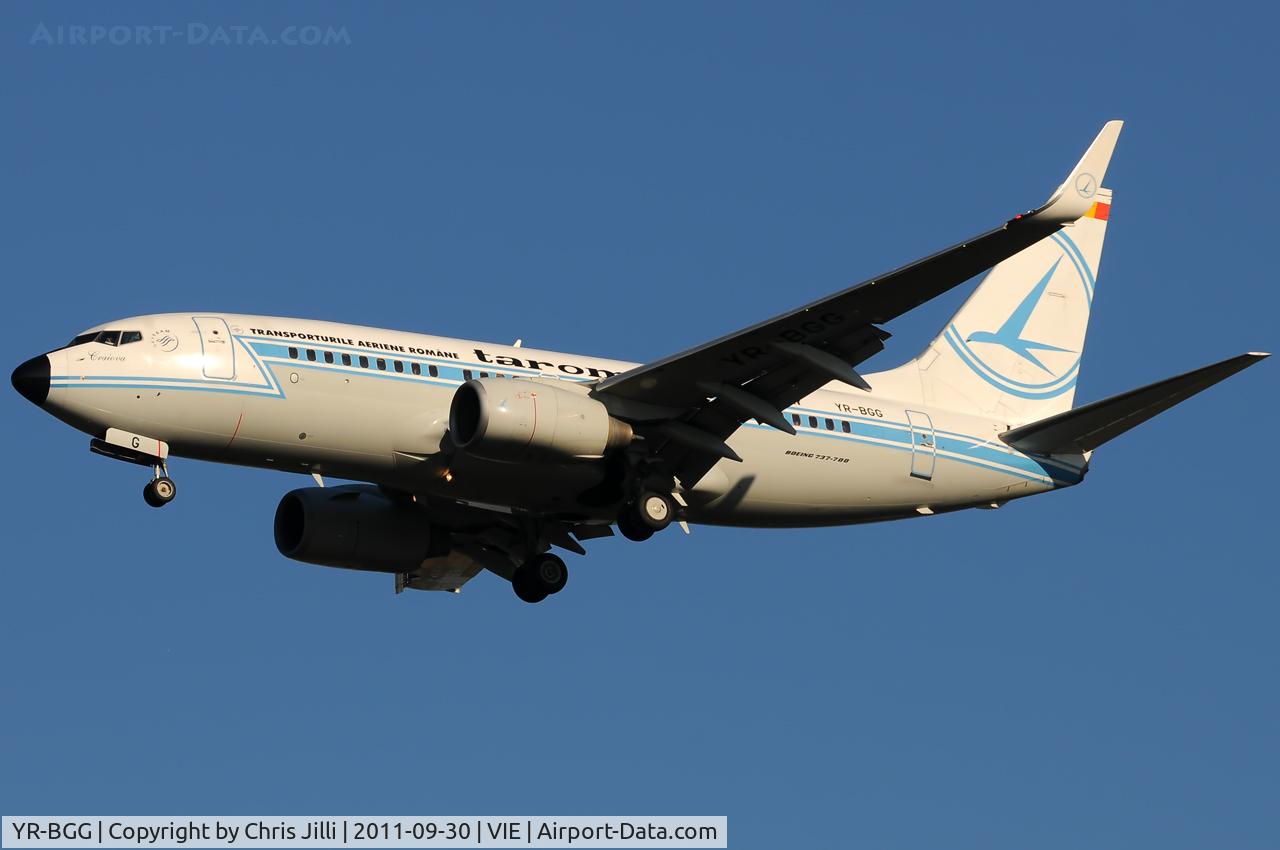 YR-BGG, 2001 Boeing 737-78J C/N 28442, Tarom