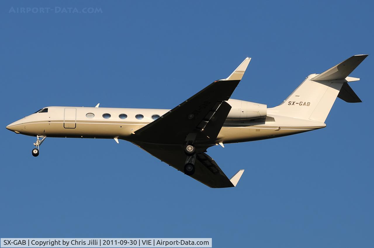 SX-GAB, 2009 Gulfstream Aerospace GIV-X (G450) C/N 4172, Private