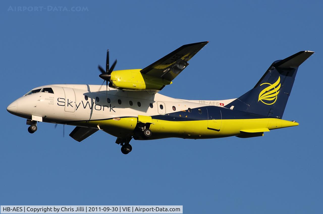 HB-AES, 1995 Dornier 328-110 C/N 3021, Skywork