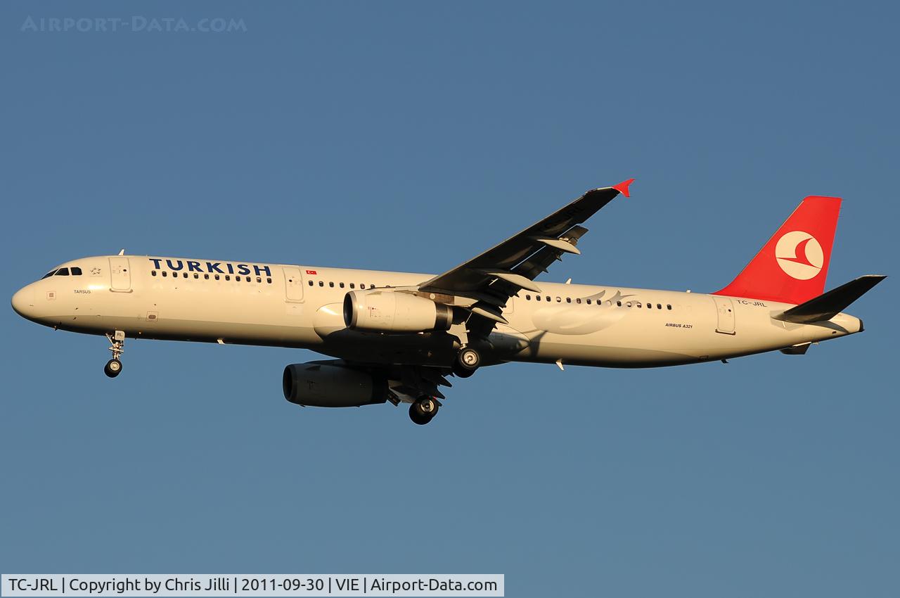 TC-JRL, 2008 Airbus A321-231 C/N 3539, Turkish Airlines