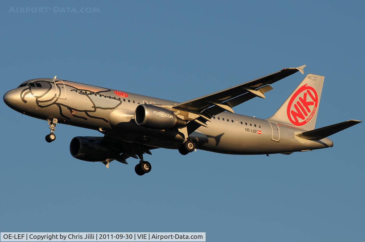 OE-LEF, 2010 Airbus A320-214 C/N 4368, NIKI