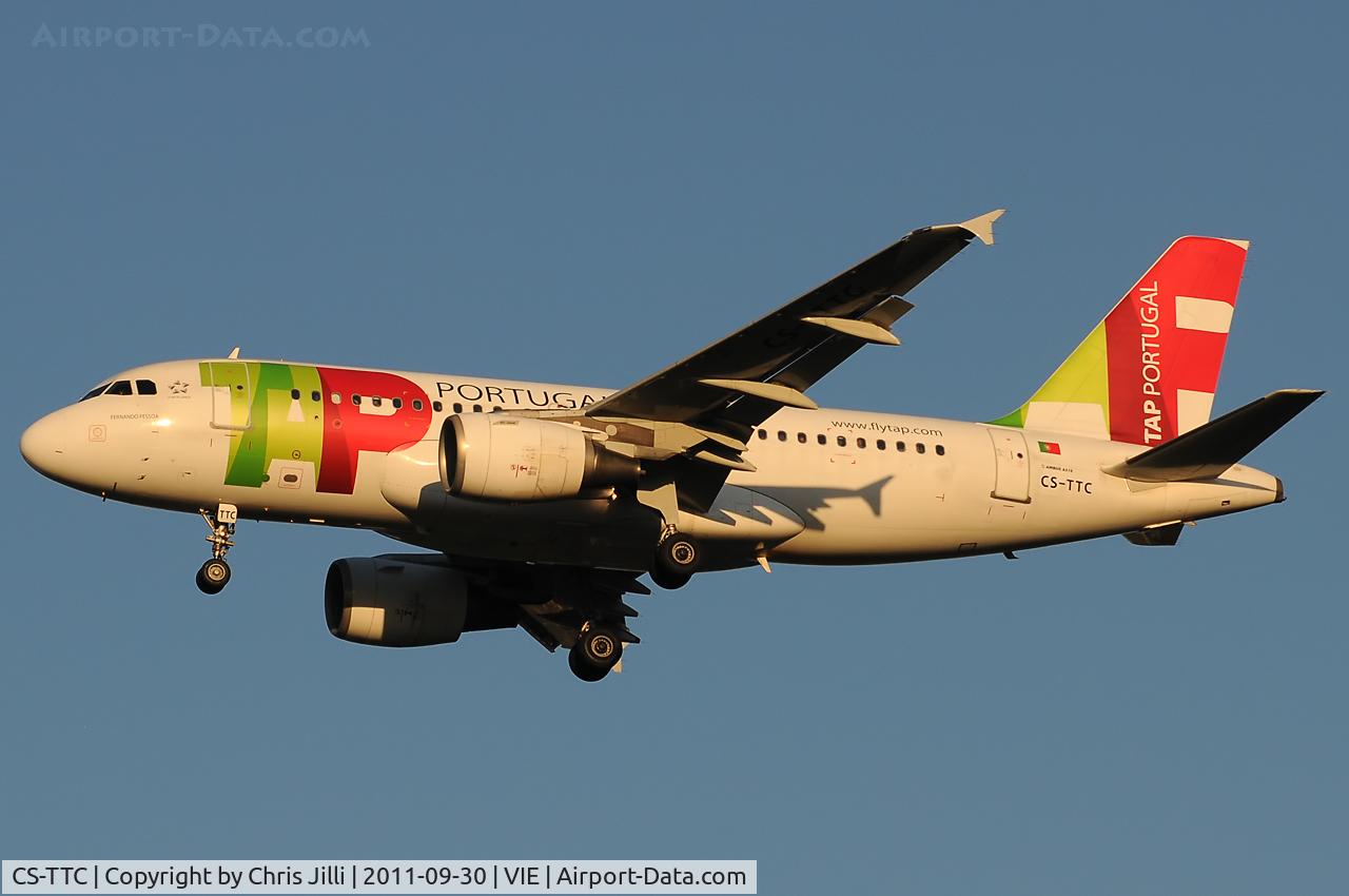 CS-TTC, 1997 Airbus A319-111 C/N 763, TAP - Air Portugal