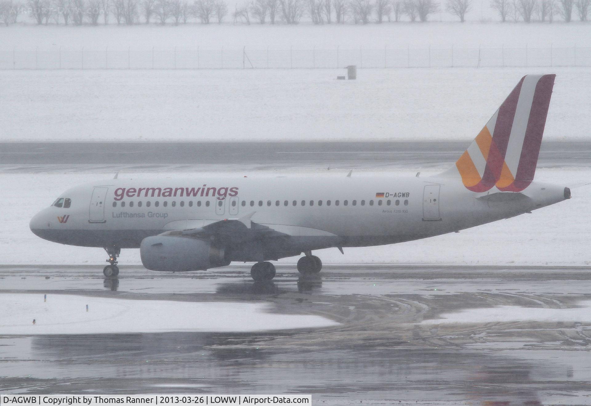 D-AGWB, 2006 Airbus A319-111 C/N 2833, Germanwings Airbus A319