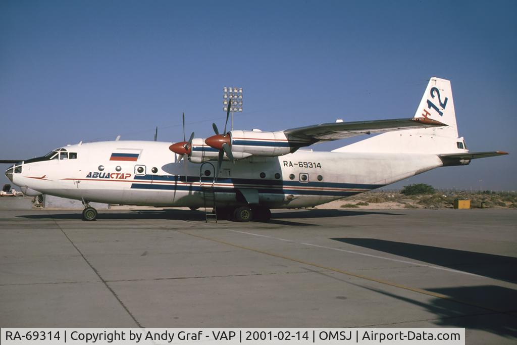 RA-69314, Antonov An-12BP C/N 5343004, Aviastar AN12