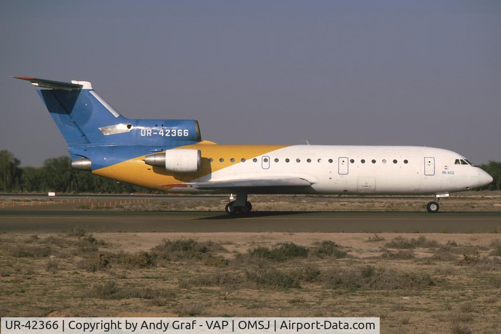 UR-42366, Yakovlev Yak-42D C/N 4520421814047, YAK42