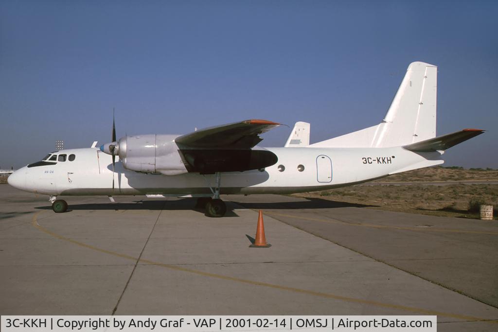 3C-KKH, 1972 Antonov An-24RV C/N 27307701, Air Cess AN24