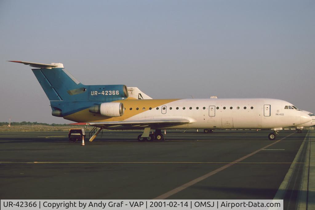 UR-42366, Yakovlev Yak-42D C/N 4520421814047, YAK42
