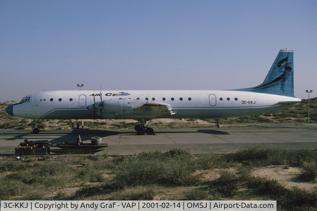 3C-KKJ, 1963 Ilyushin Il-18V C/N 184006903, Air Cess IL18