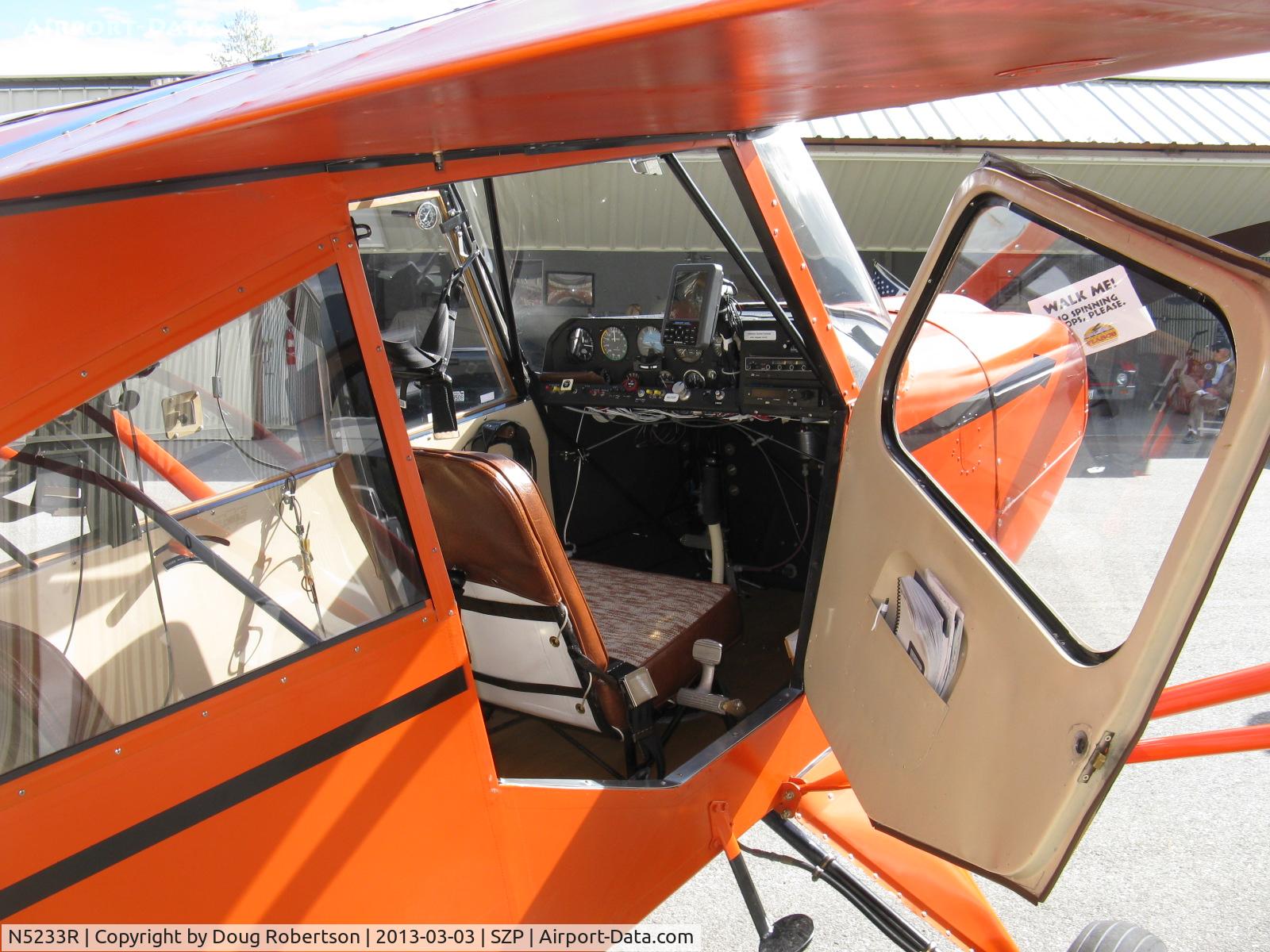 N5233R, 1946 Aeronca 7AC Champion C/N 7AC-6567, 1946 Aeronca 7AC CHAMPION, Continental C65 65 Hp, panel