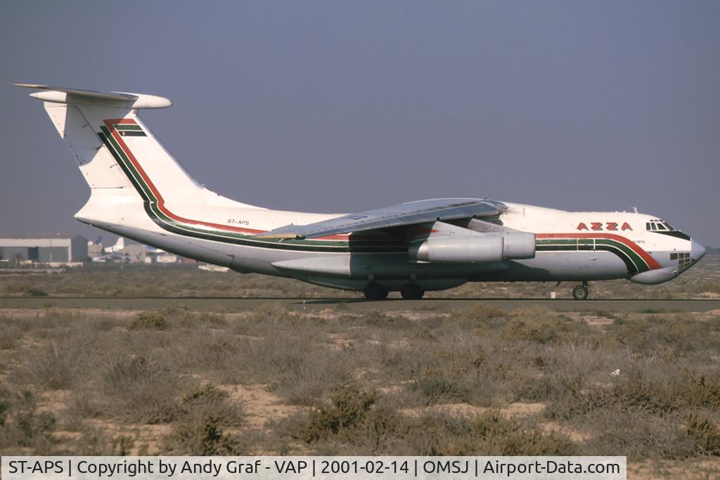ST-APS, Ilyushin Il-76TD C/N 1023409316, AZZA IL76