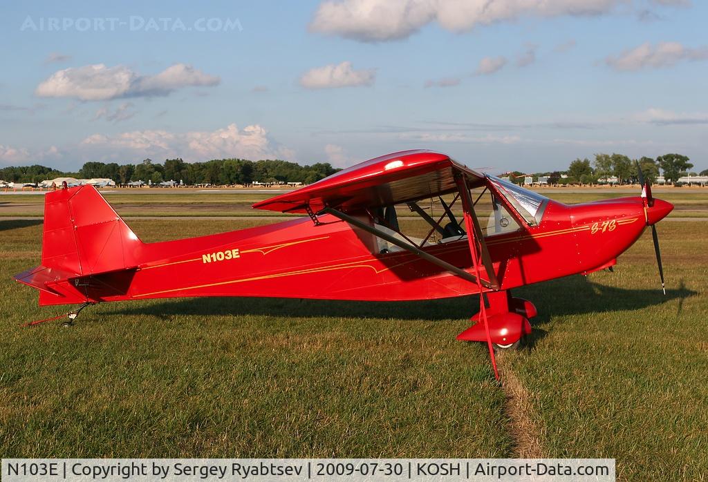 N103E, 2006 Rans S-7S Courier C/N 0106424, AirVenture 2009
