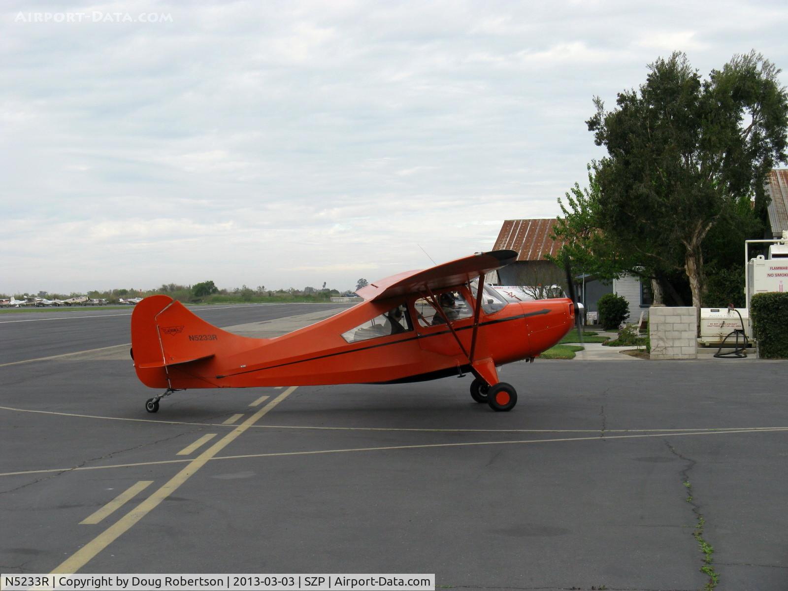 N5233R, 1946 Aeronca 7AC Champion C/N 7AC-6567, 1946 Aeronca 7AC CHAMPION, Continental C65 65 HP, taxi