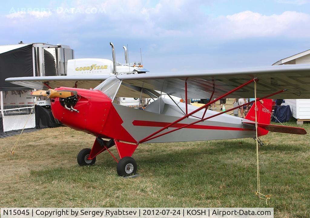 N15045, Piper E-2 C/N 196, AirVenture 2012