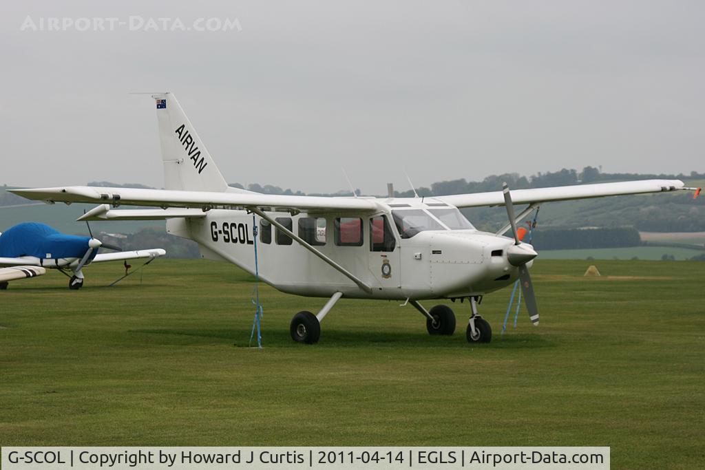 G-SCOL, 2006 Gippsland GA-8 Airvan C/N GA8-05-088, Privately owned.