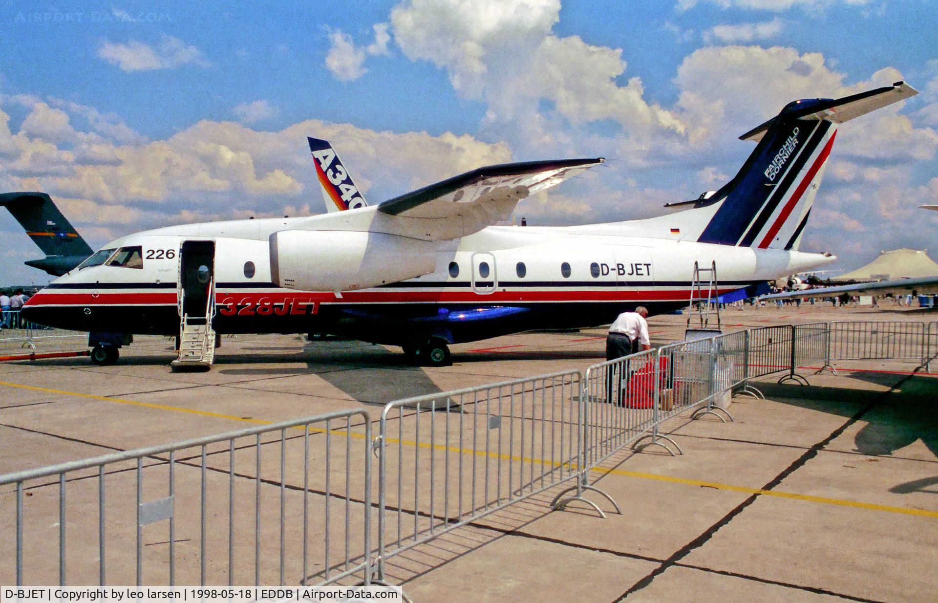 D-BJET, 1992 Dornier 328-110 C/N 3002, Berlin Air Show 18.5.98