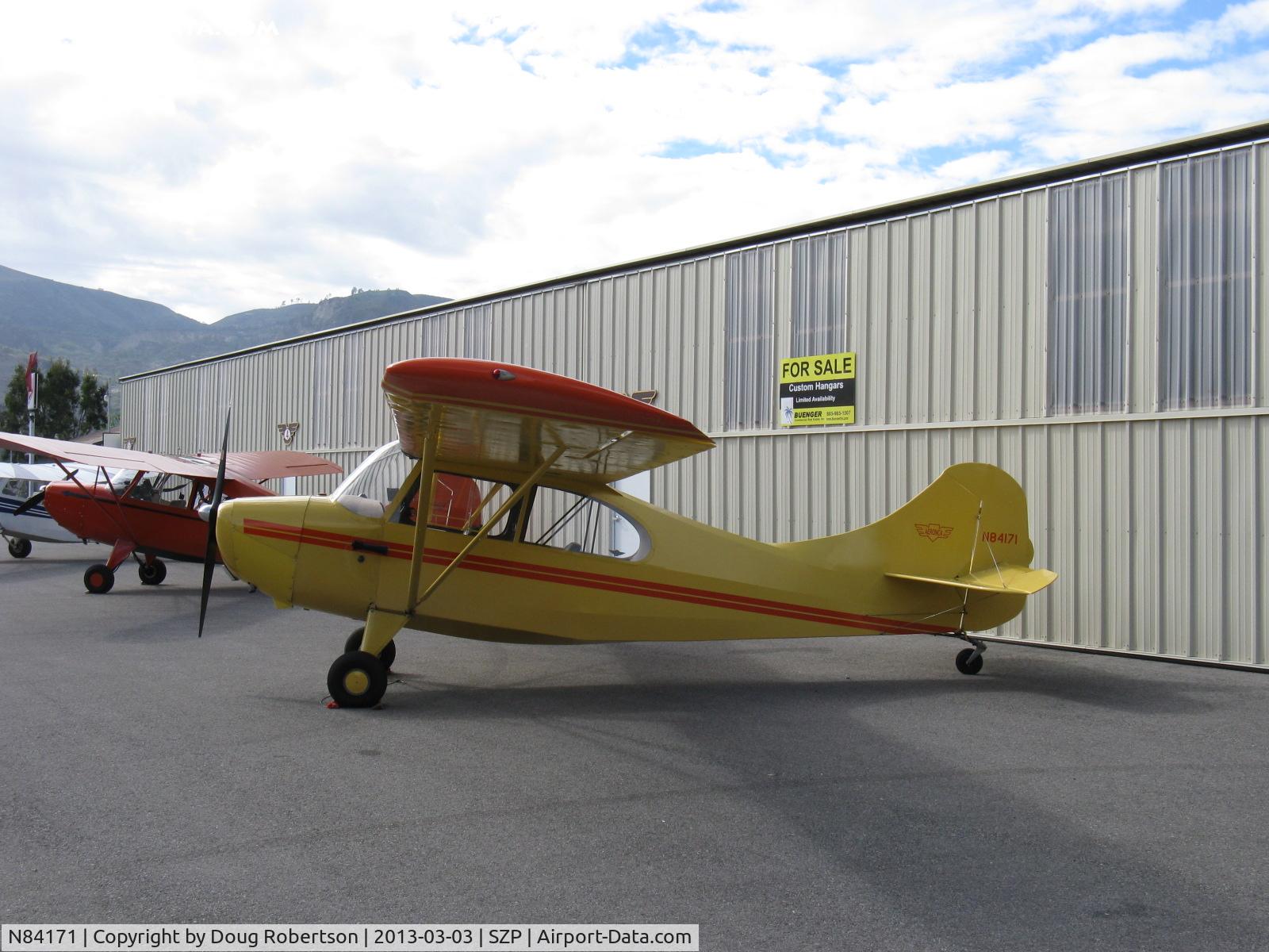 N84171, 1946 Aeronca 7AC Champion C/N 7AC-2859, 1946 Aeronca 7AC CHAMPION, Continental A&C65 65 Hp