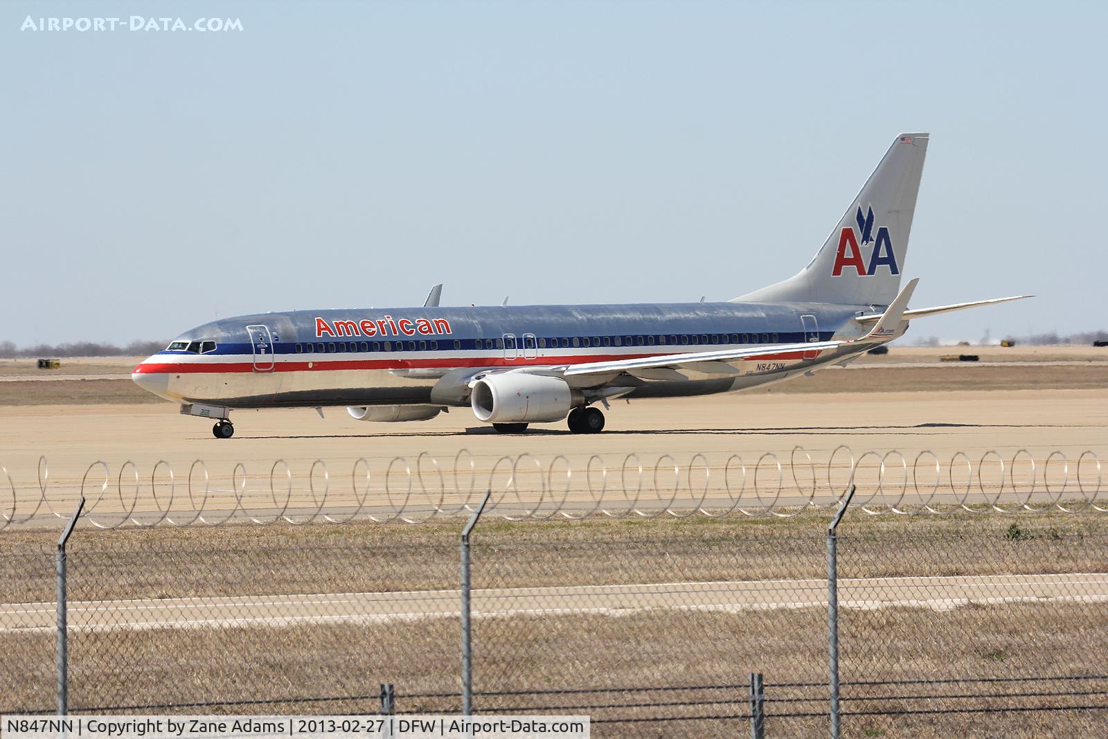 N847NN, 2010 Boeing 737-823 C/N 29575, American Airlines at DFW Airport