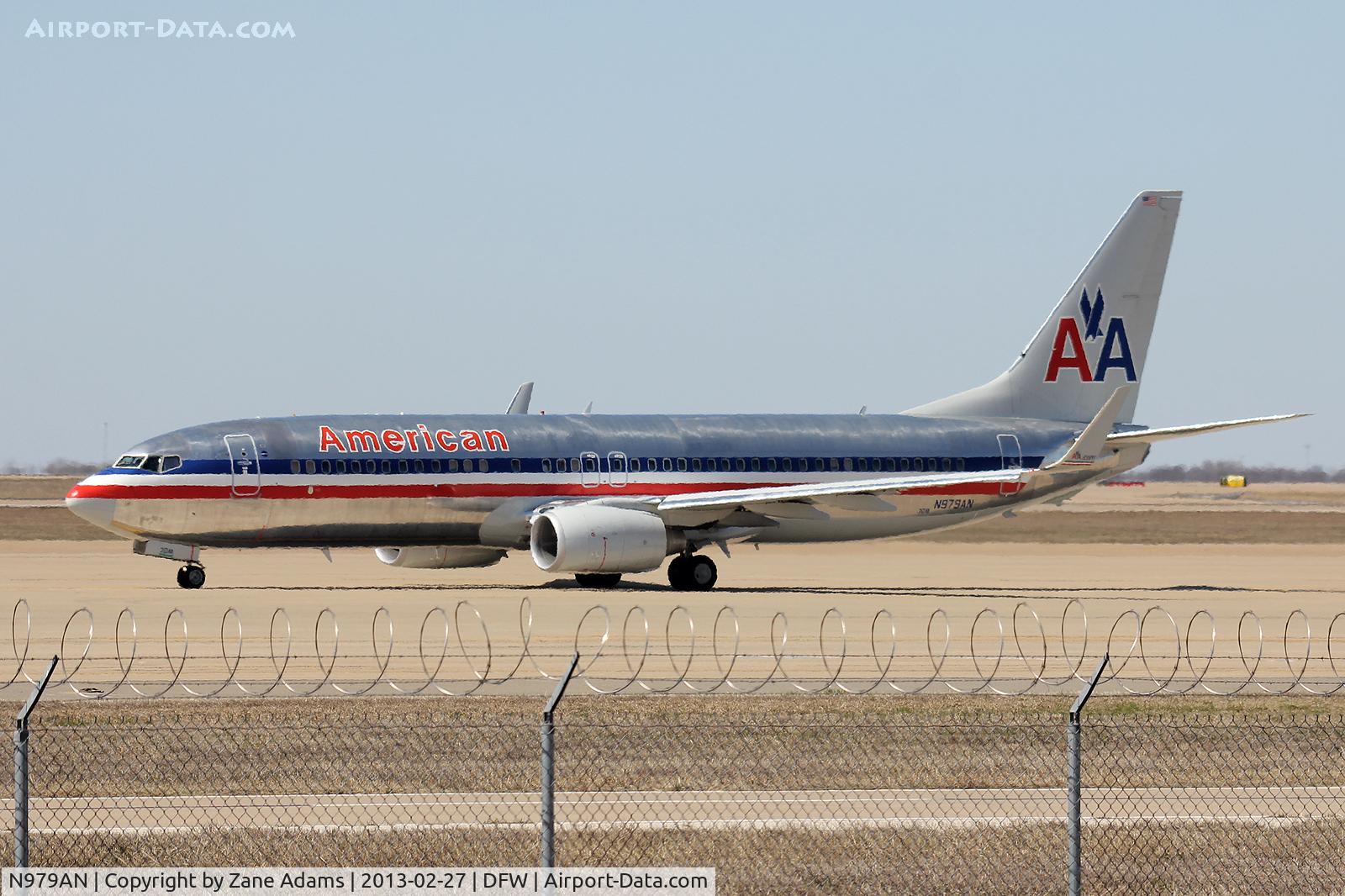 N979AN, 2009 Boeing 737-823 C/N 29568, American Airlines at DFW Airport