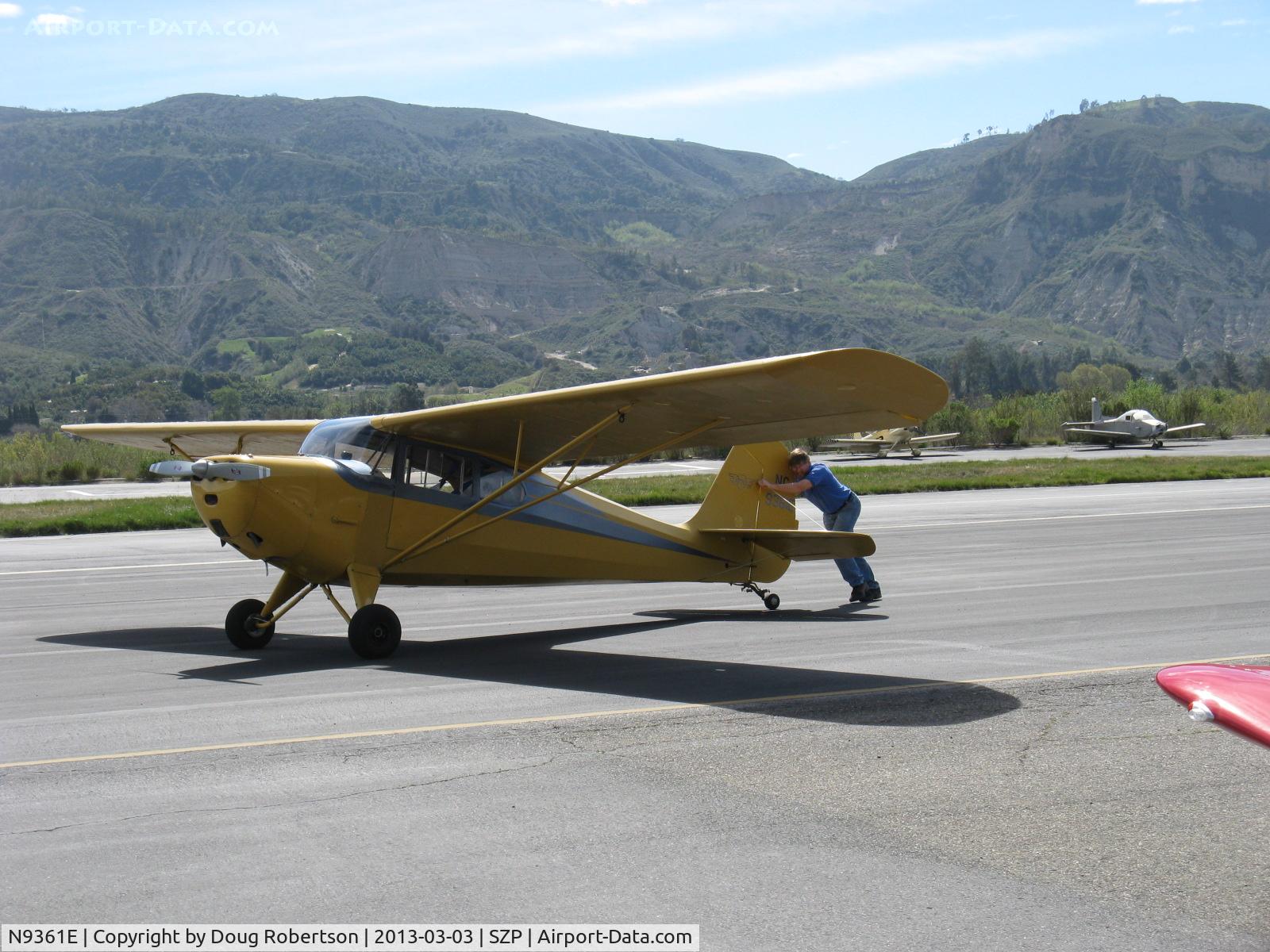 N9361E, 1946 Aeronca 11AC Chief C/N 11AC-999, 1946 Aeronca 11AC CHIEF, Continental C65 65 Hp, spotting the aircraft