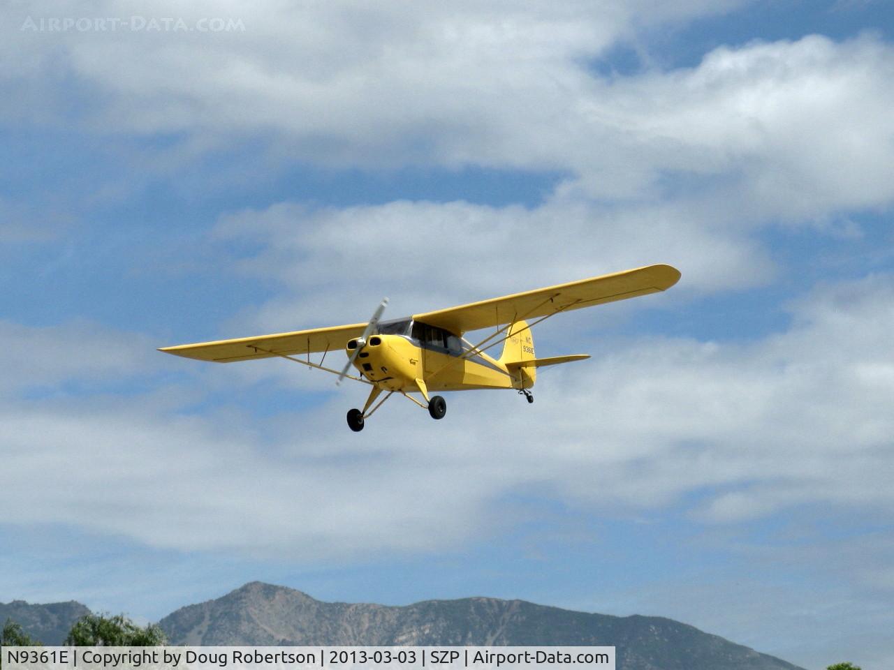 N9361E, 1946 Aeronca 11AC Chief C/N 11AC-999, 1946 Aeronca 11AC CHIEF, Continental C65 65 Hp, on final Rwy 22