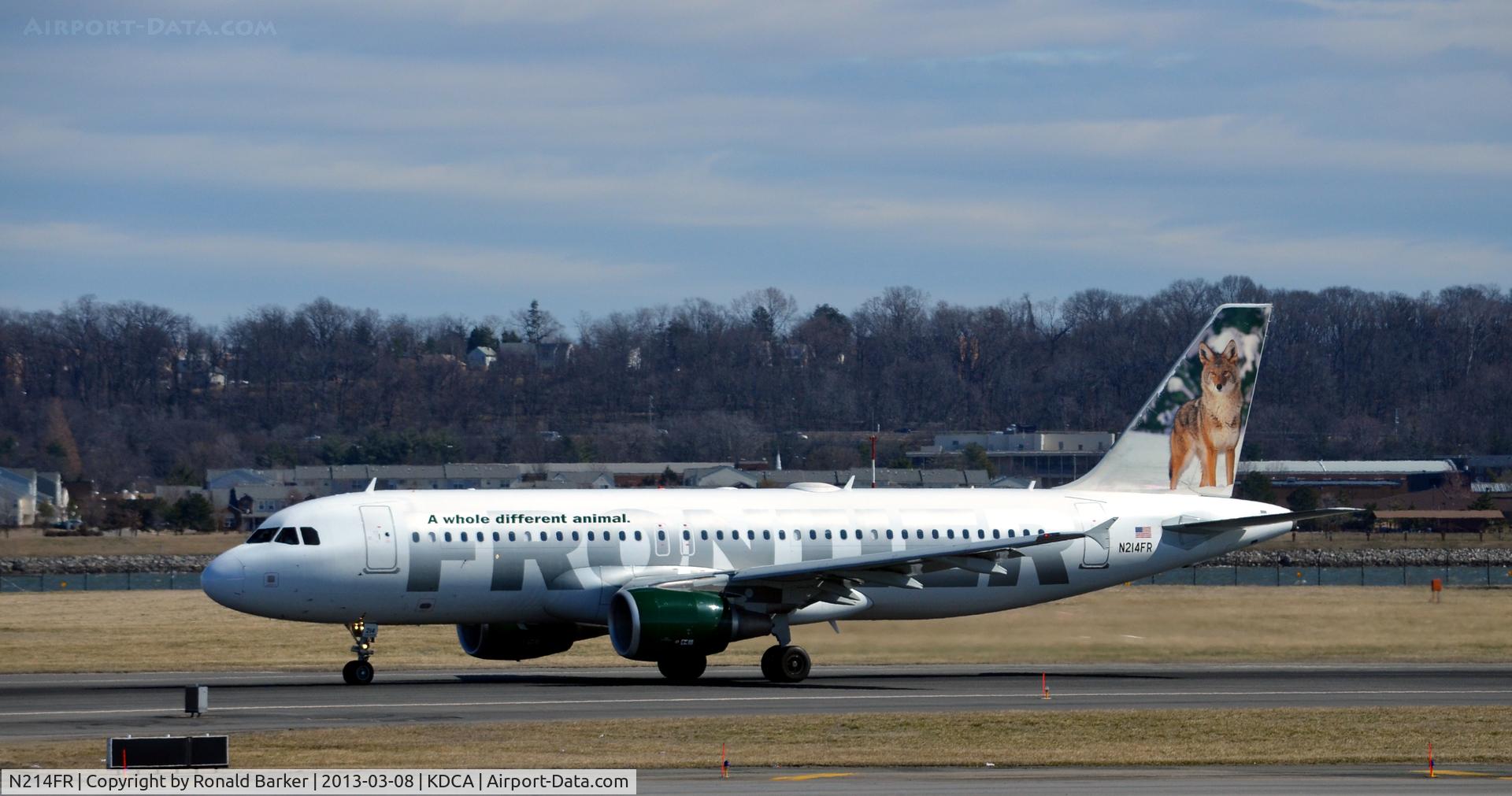 N214FR, Airbus A320-214 C/N 4727, Takeoff roll
