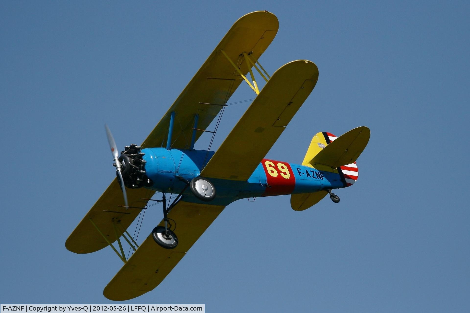 F-AZNF, Naval Aircraft Factory N3N-3 C/N 2909, Naval Aircraft Factory N3N-3,  La Ferte-Alais Airfield (LFFQ)