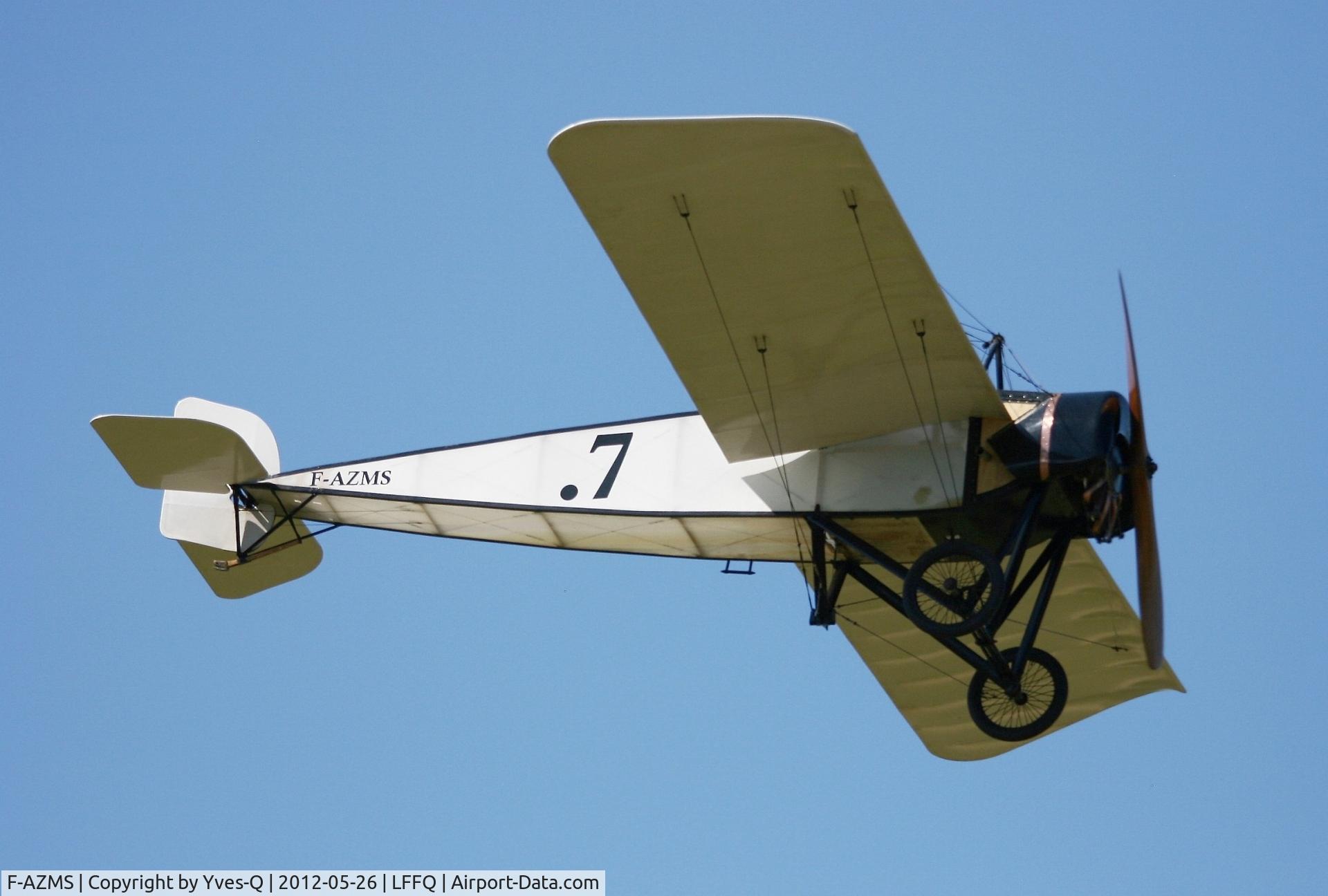 F-AZMS, Morane-Saulnier Type H13 Replica C/N SAMS 22.01, Morane Saulnier type H, La Ferte-Alais Airfield (LFFQ)