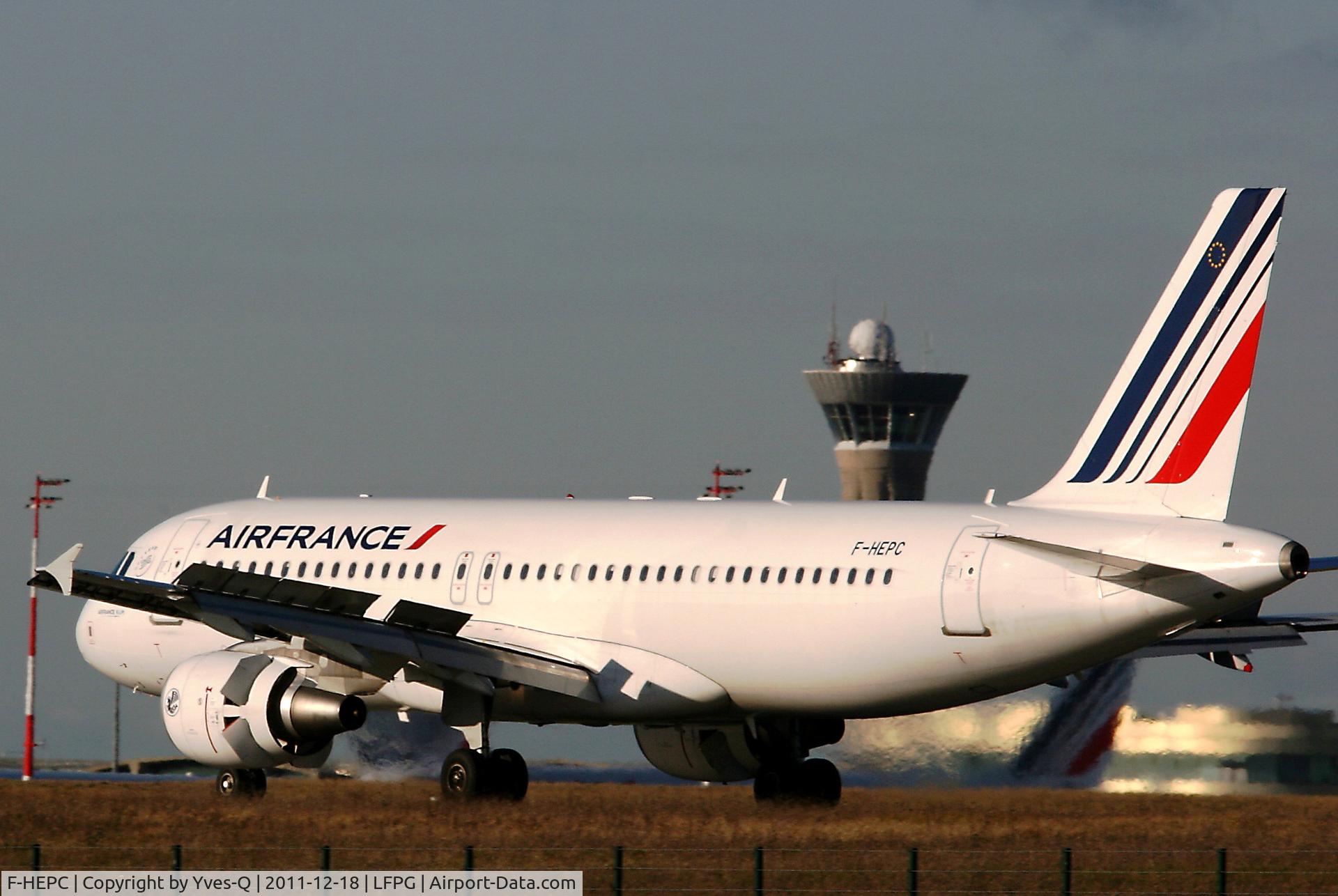 F-HEPC, 2010 Airbus A320-214 C/N 4267, Airbus A320-214, Roissy Charles De Gaulle Airport (LFPG-CDG)