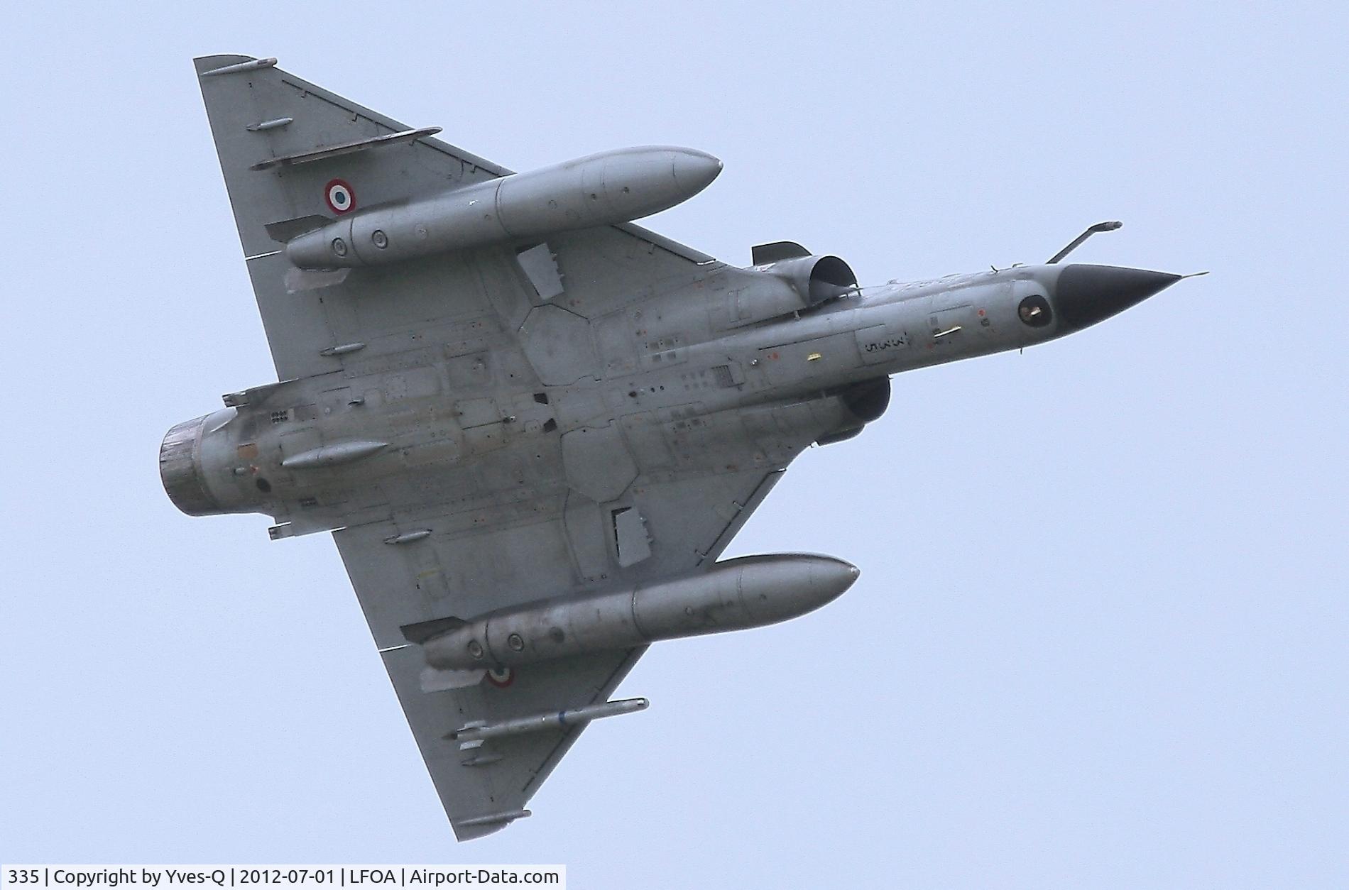 335, Dassault Mirage 2000N C/N 261, French Air Force Dassault Mirage 2000N , Ramex Delta display, Avord Air Base 702 (LFOA)