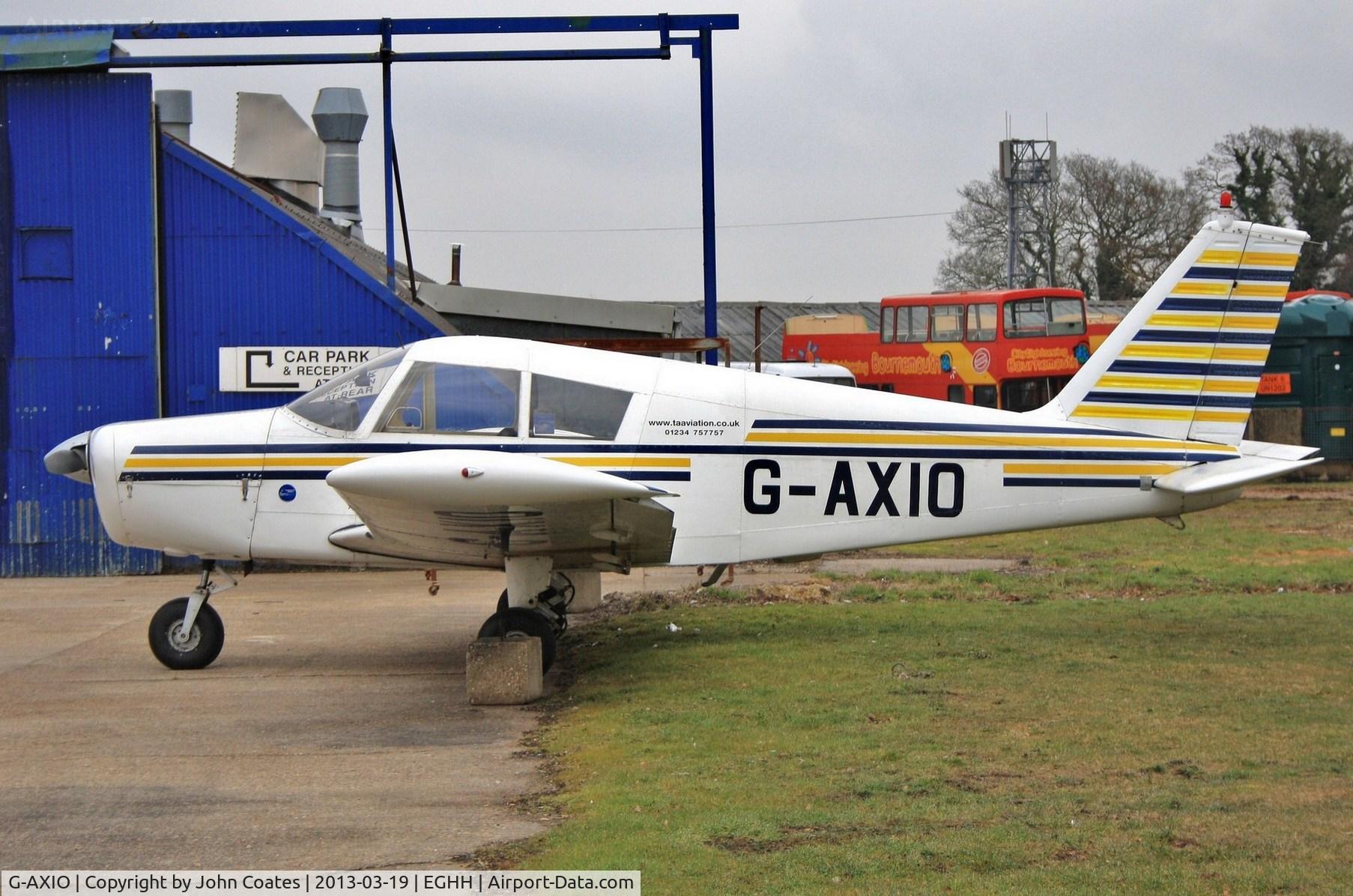 G-AXIO, 1969 Piper PA-28-140 Cherokee C/N 28-25764, Waiting to enter paintshop