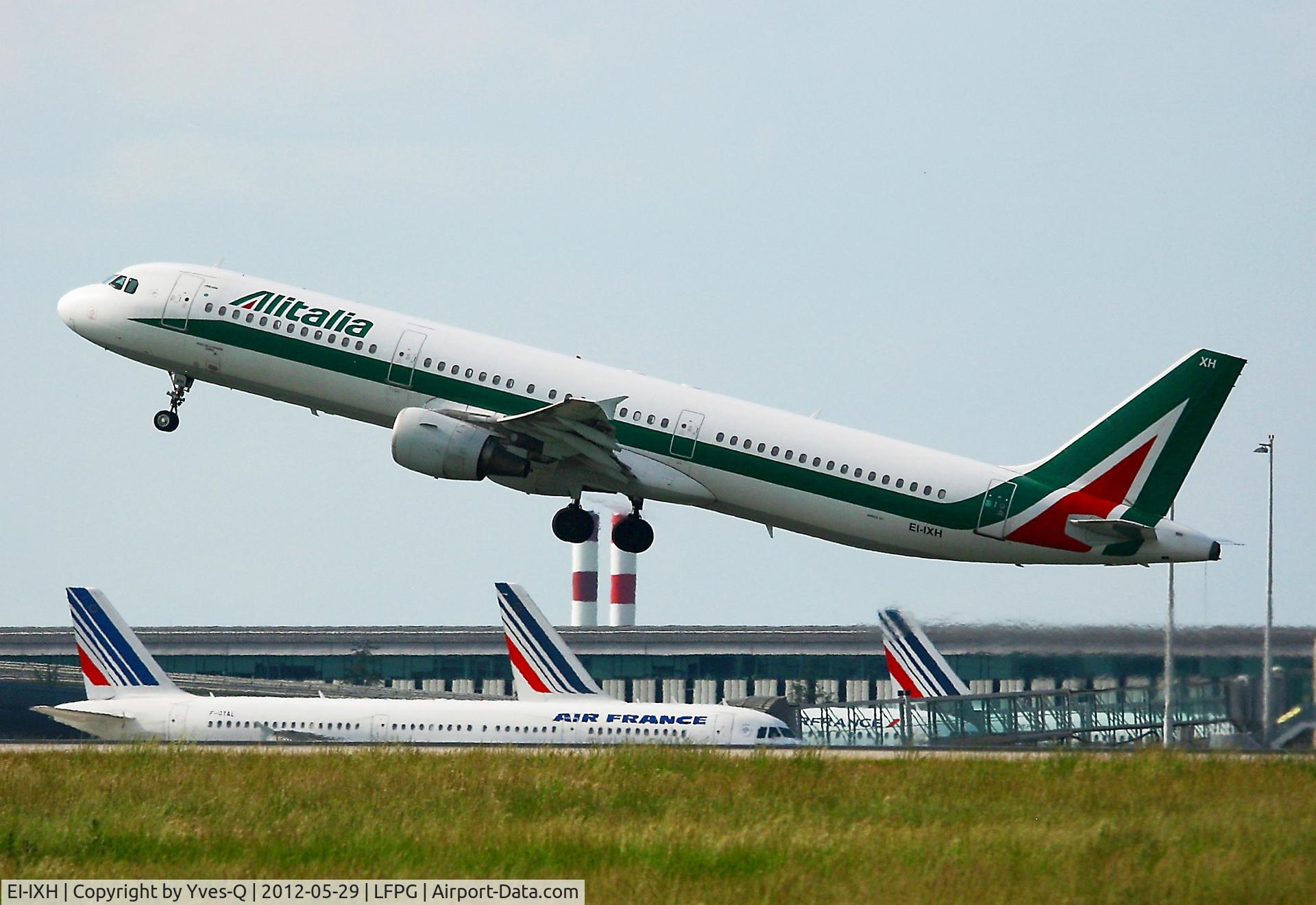 EI-IXH, 1999 Airbus A321-112 C/N 940, Airbus A321-112, Alitalia, Roissy Charles De Gaulle Airport  (LFPG - CDG)