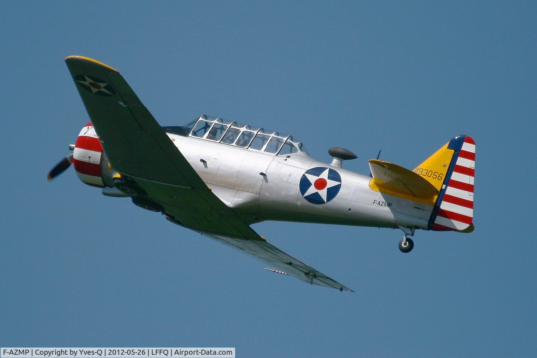 F-AZMP, North American T-6G Texan C/N 168-160, F-AZMP - North American T-6G Texan,  La Ferte-Alais Airfield (LFFQ)