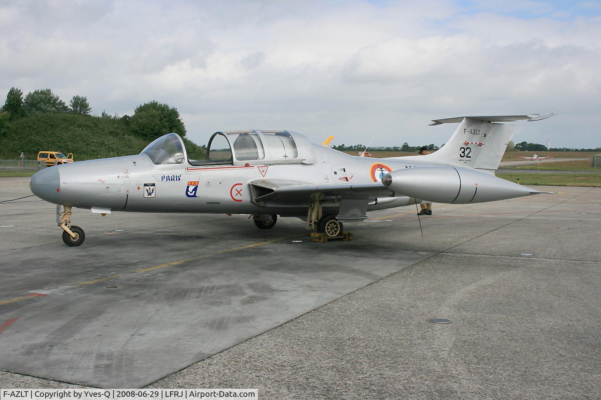 F-AZLT, 1958 Morane-Saulnier MS.760 Paris I C/N 32, Morane-Saulnier MS.760 Paris N°32, Landivisiau Naval Air Base (LFRJ)